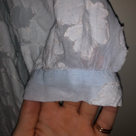 Aritzia Wilfred 💙🦋Blue Blouse - Picture 6 of 6